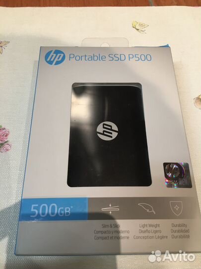 SSD-диск HP 500gb Type-C для планшета смартфона