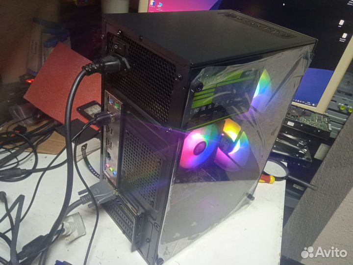 Комп Xeon E5-2650 v2 32 гб RX 460(4 гб) M2 512 гб