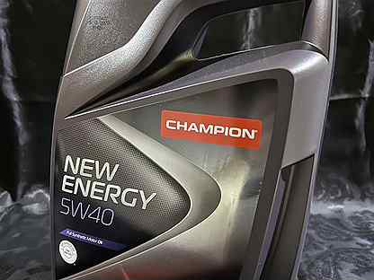 Моторное масло champion NEW energy 5W-40 (5L)