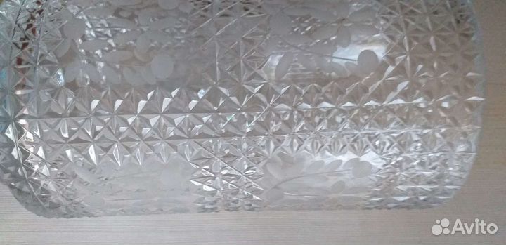 Хрустальная ваза большая ГДР