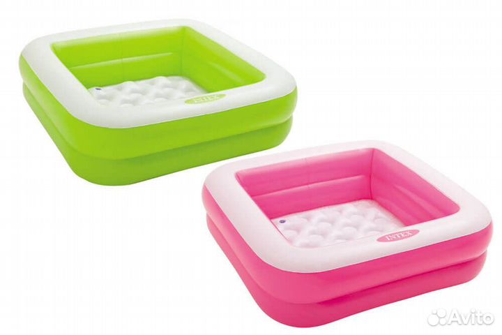 Детский надувной бассейн Intex 57100NP Малыш