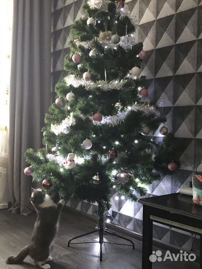 Елка искусственная 210 см бу