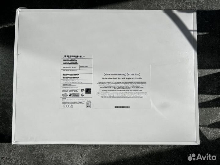 Рст) Apple MacBook Pro 14 M1 Pro/16/512 Space Gray