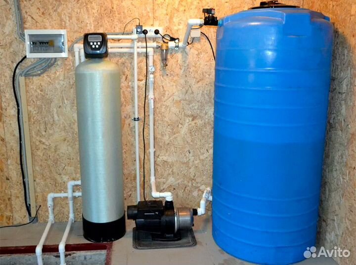 Монтаж Водопровода/емкости для воды/водоподготовка