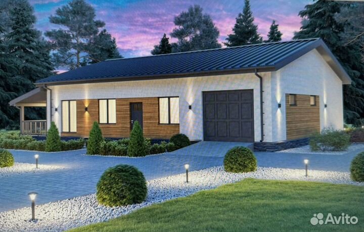 Готовый проект дома из газобетона