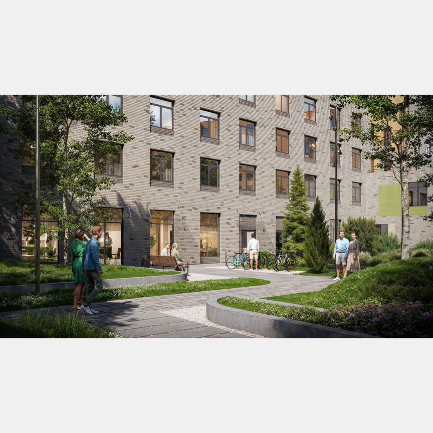 1-к. квартира, 39 м², 2/12 эт.