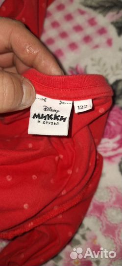 Платье детское мики Маус размер 122