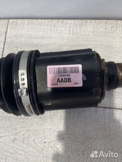 Привод передний левый Chevrolet Cruze