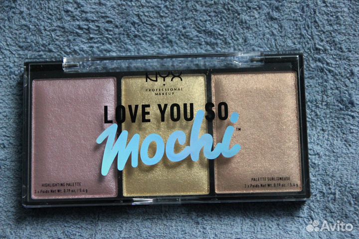 Палетка хайлайтеров NYX Love You So Mochi