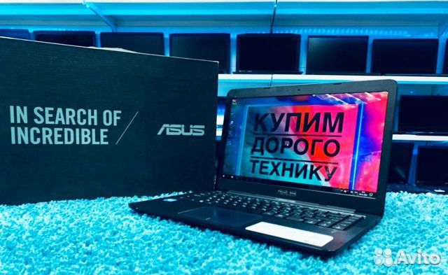 Ультрабук в коробке Asus/14