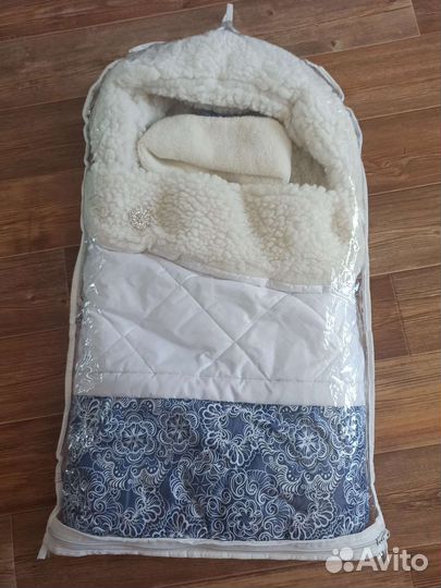 Конверт на выписку зимний