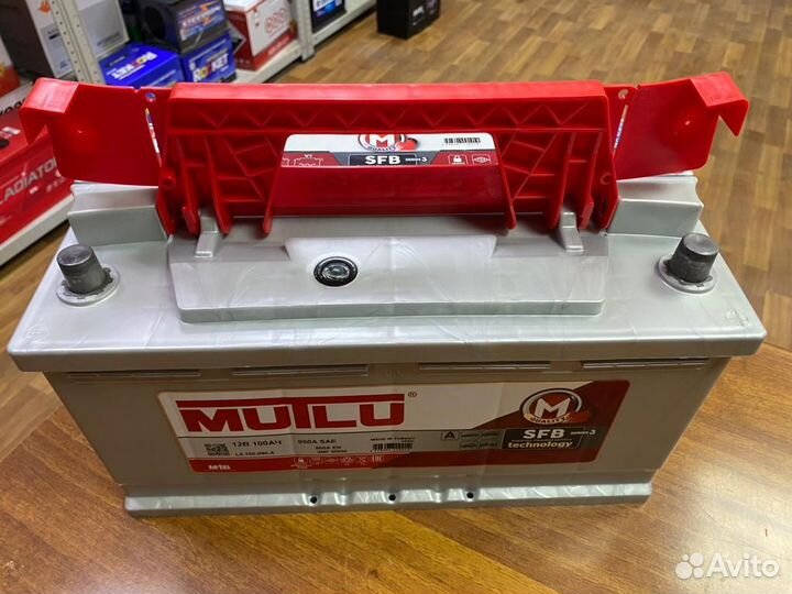 Аккумулятор 100 Ач Mutlu на Mercedes BMW Audi