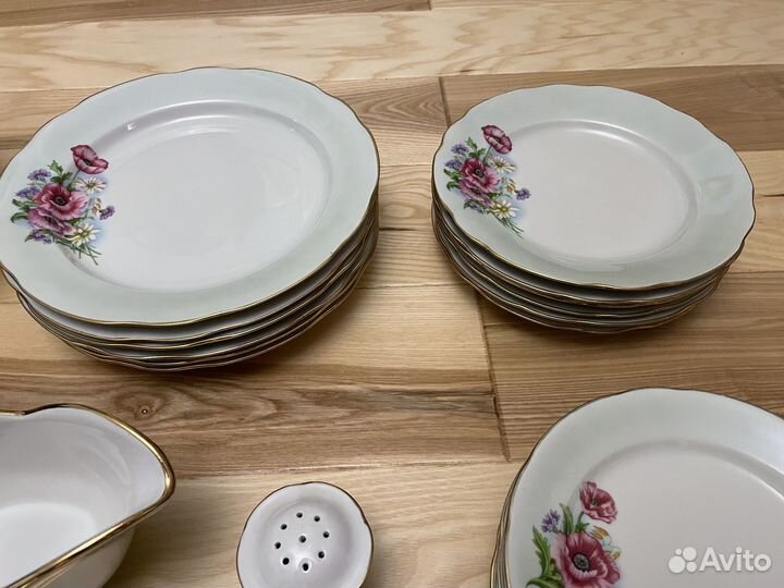 Столовый сервиз Дулево 6 персон Новый