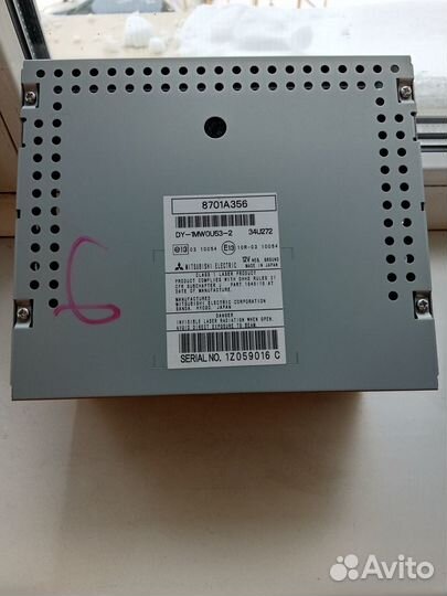 Штатная магнитола Mitsubishi Pajero IV DY-1MW0U53