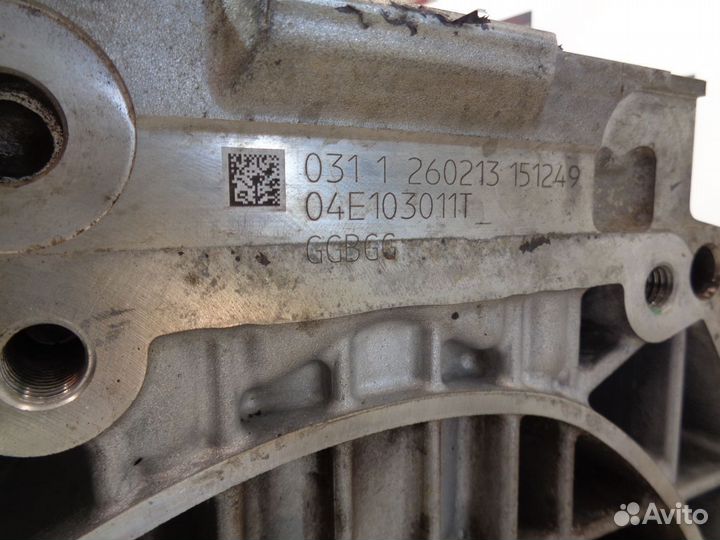 Голый блок цилиндров VAG VVW 1.4 1.6 CMB