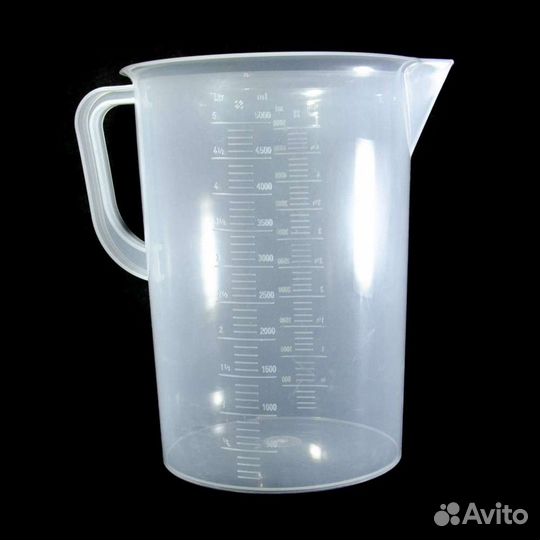 Мерный стакан кувшин 5л 5000мл масло вода пять