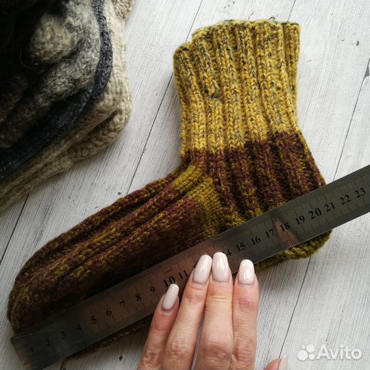 Носки теплые детские новые