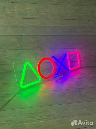 Неоновая вывеска Кофе