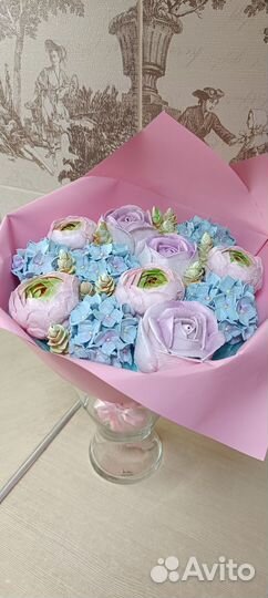 Букет из зефира