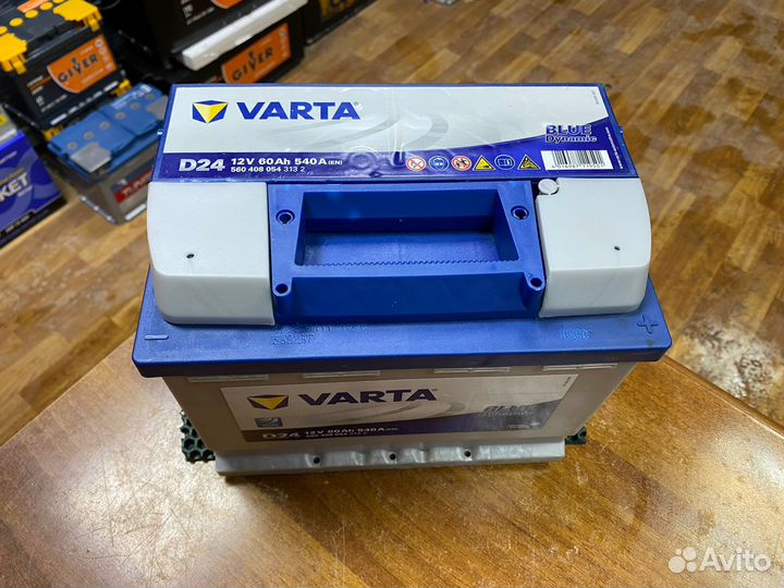 Аккумулятор Varta 60 ач бу с Гарантией