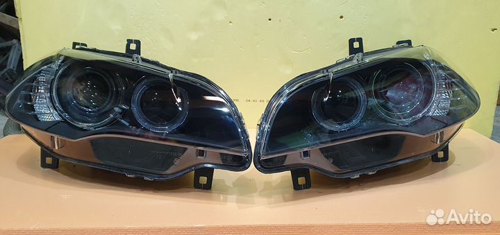Фары bi-LED BMW X6 E71 адаптив