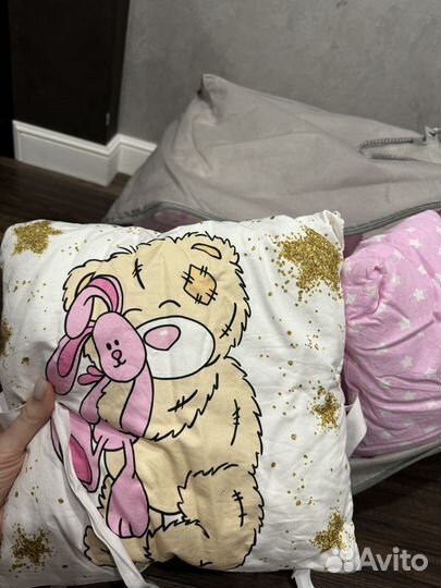 Комплект бортиков в кроватку 