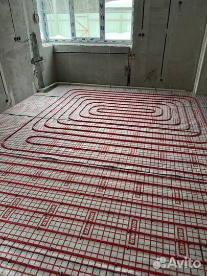 Монтаж систем отопления и водоснабжения в доме