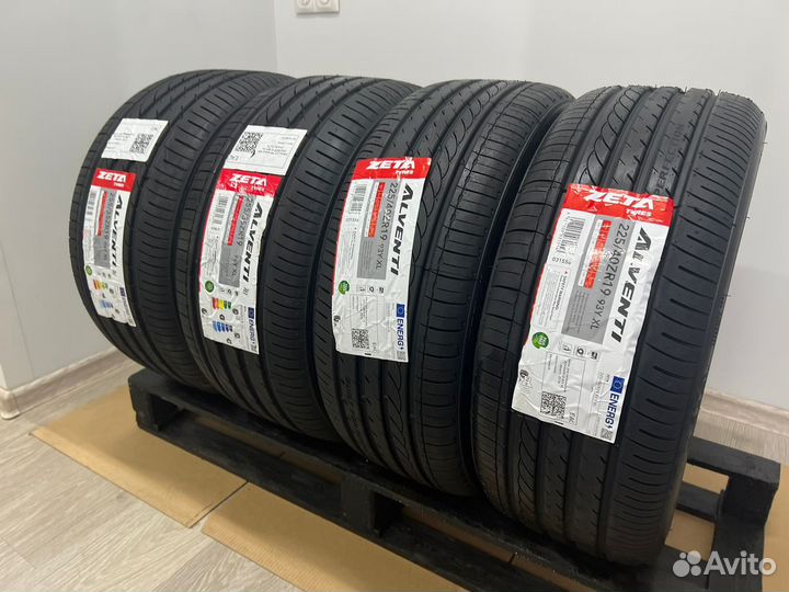 Zeta Alventi 225/40 R19 и 255/35 R19 104Y