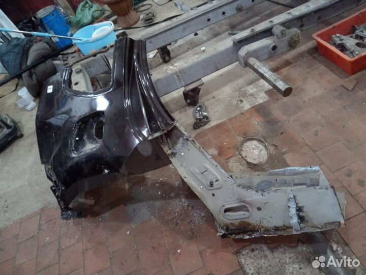 Крыло заднее правое renault duster