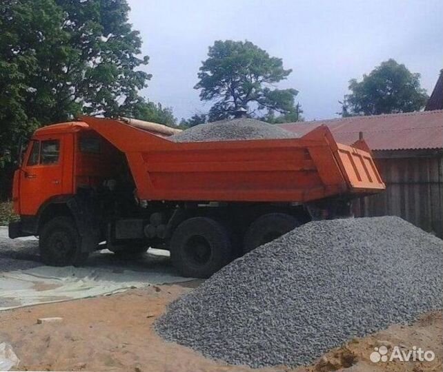 Щебень гравийный