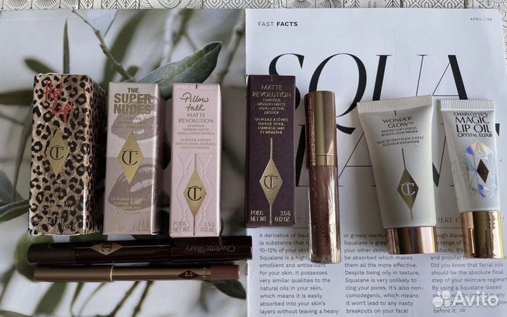 Rose inc, charlotte tilbury, hourglass