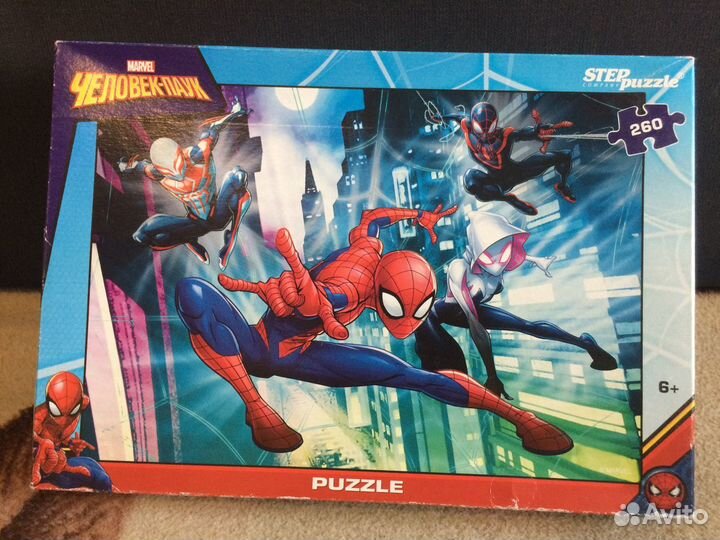 Человек-паук пазл,в хорошем состоянии