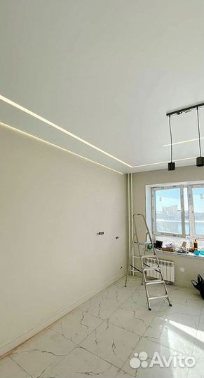 Натяжные потолки. Замер в день обращения