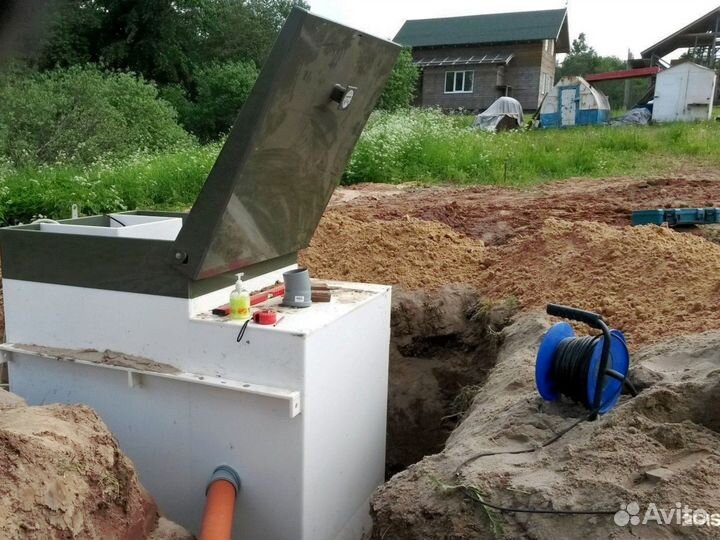 Септик эко Росток 8 переливной