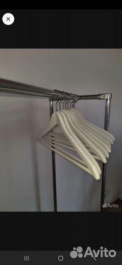Вешалка плечики деревянные б/у