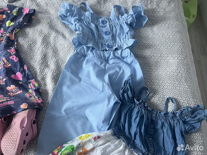 Вещи пакетом на девочку 104