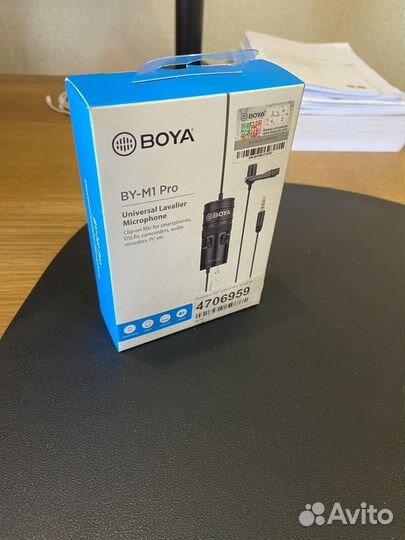 Петличный микрофон Boya BY-M1 PRO