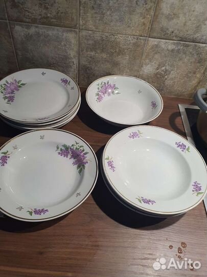 Тарелки Дулево ссср.Советский фарфор