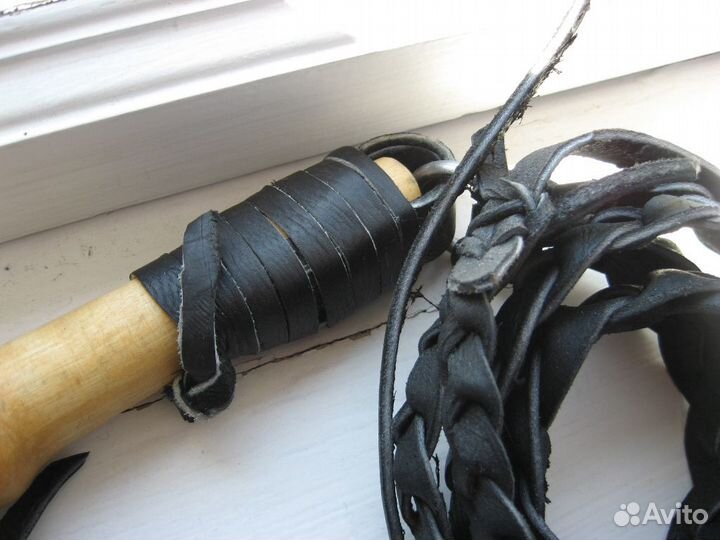Кнут из сыромятной кожи