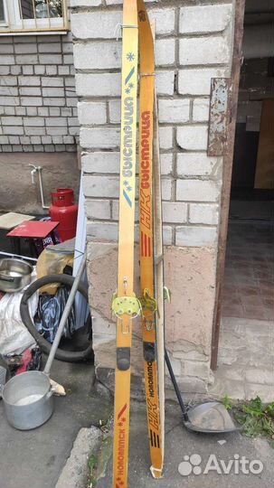 Лыжные палки и лыжи СССР