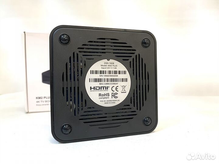 Смарт тв-приставка mecool KM2 Plus 2/16 Gb