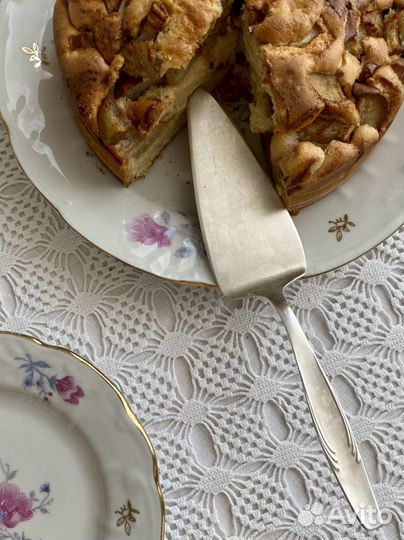 Мельхиоровая лопатка 70-е гг СССР Кольчугино