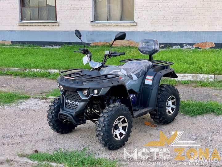 Квадроцикл Linhai Yamaha М170 (серый)