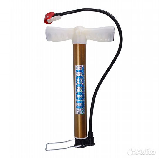 Насос для велосипеда ручной DQT-05, стальной корпу