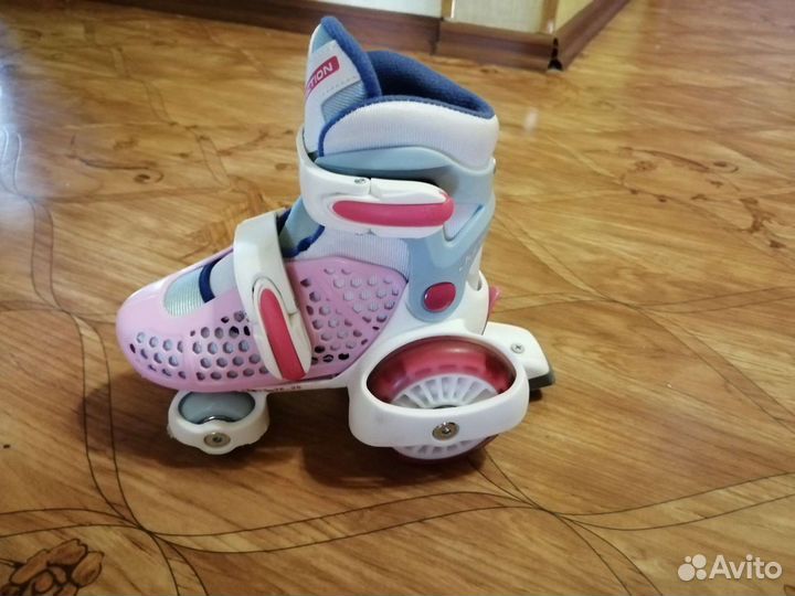 Роликовые коньки детские раздвижные