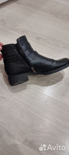 Полусапожки натуральная кожа