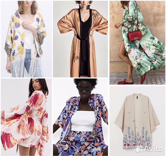 Кимоно платья Zara ASOS