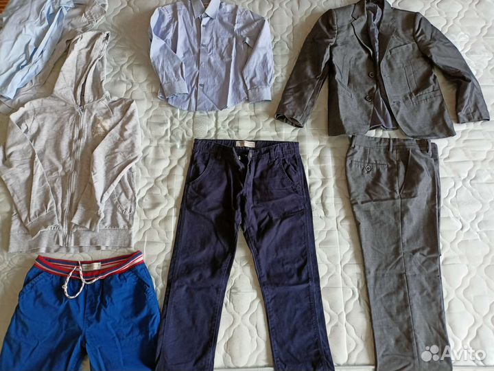 Вещи пакетом на мальчика152-158 рост