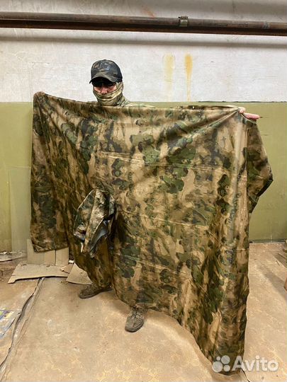 Плащ пончо,дождевик