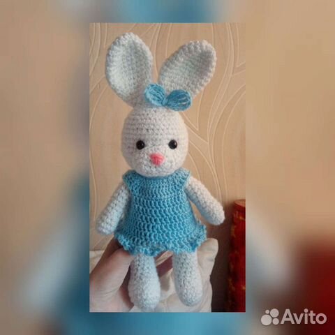 Заяц ручная работа